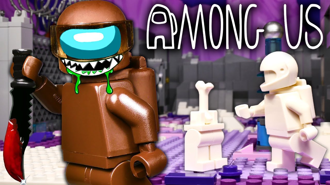 LEGO Мультфильм Among Us 4 - Polus / Предатель среди нас / Stop Motion,  Animation