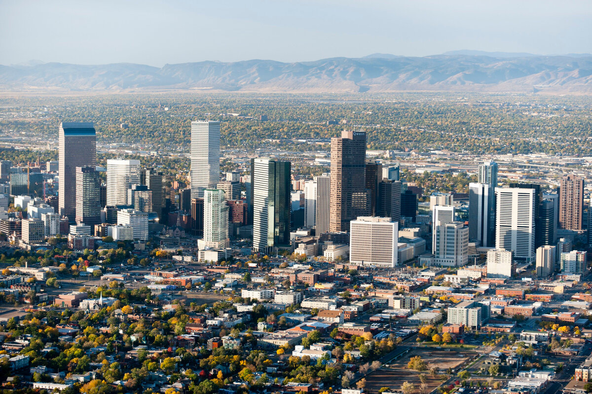 Денвер, столица штата Колорадо, источник фото Яндекс.Картинки