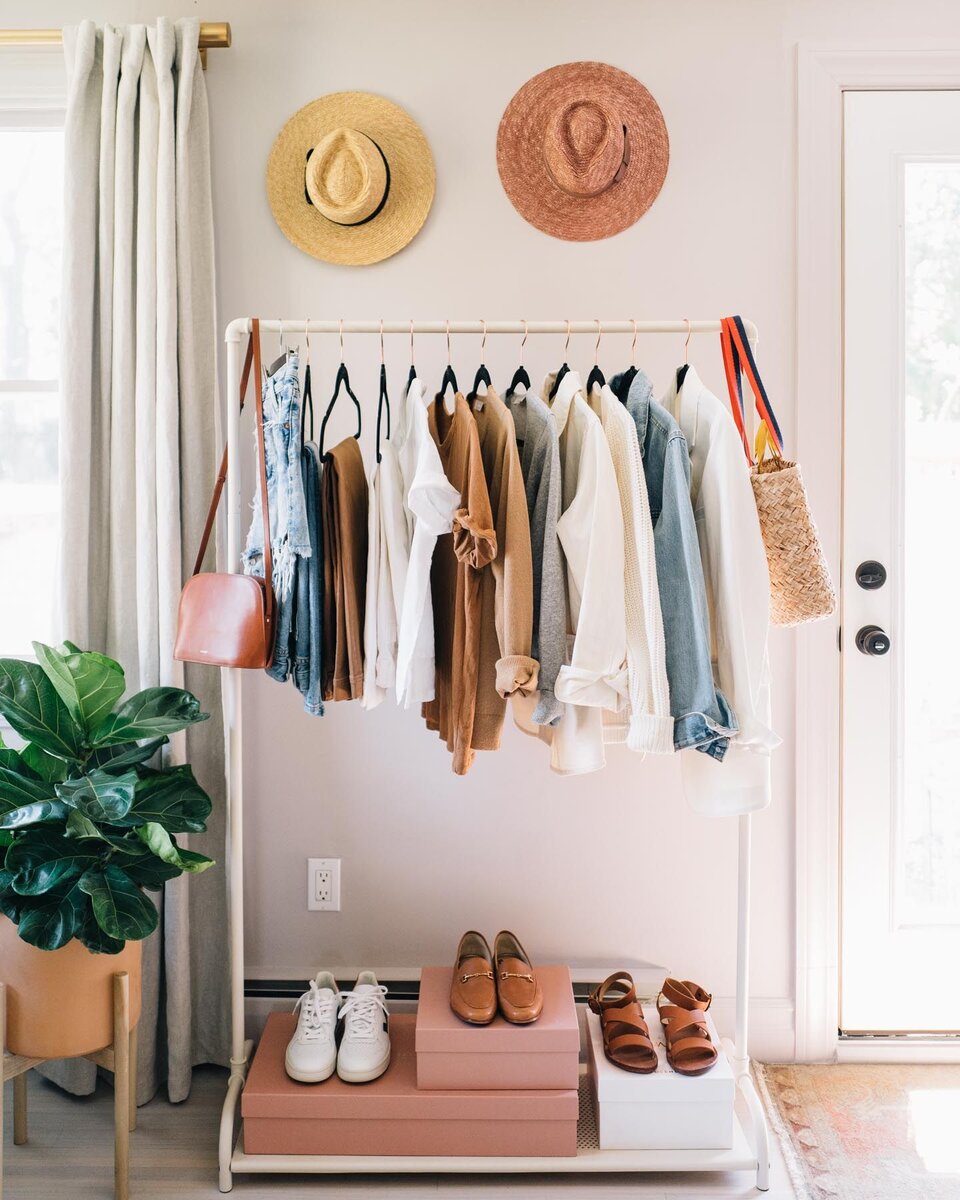 Лаконичный и стильный гардероб.