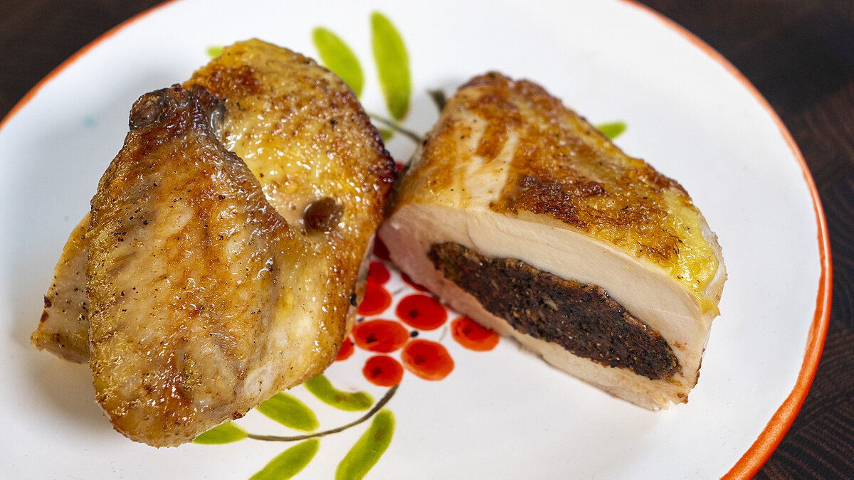 Фаршированная грудка