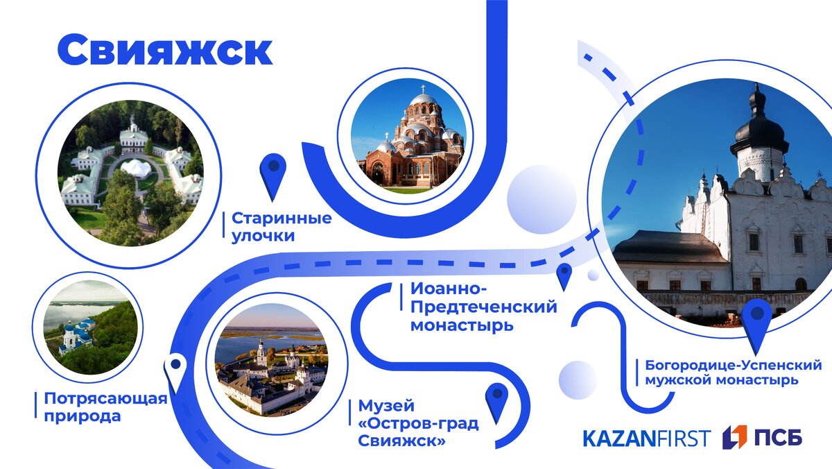 Тур выходного дня из набережных