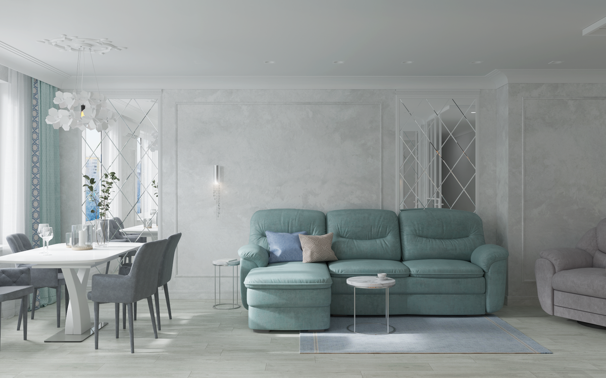 Пространство гостиной