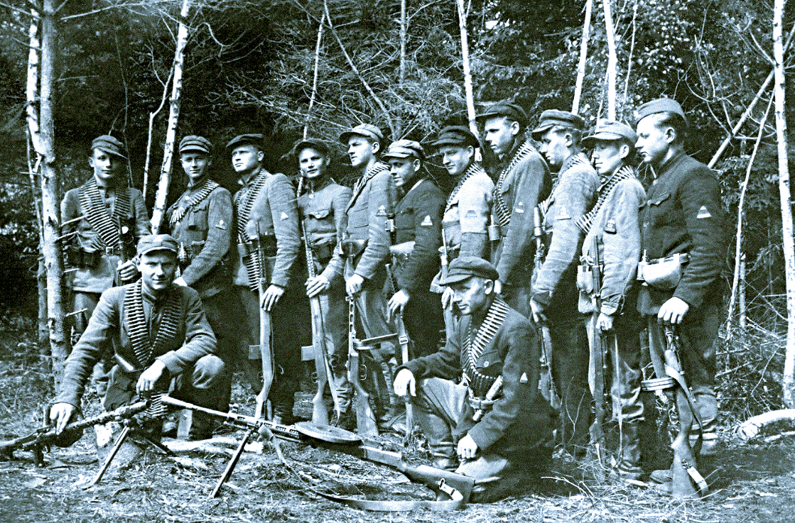 Прибалтийские партизаны-националисты – "лесные братья".