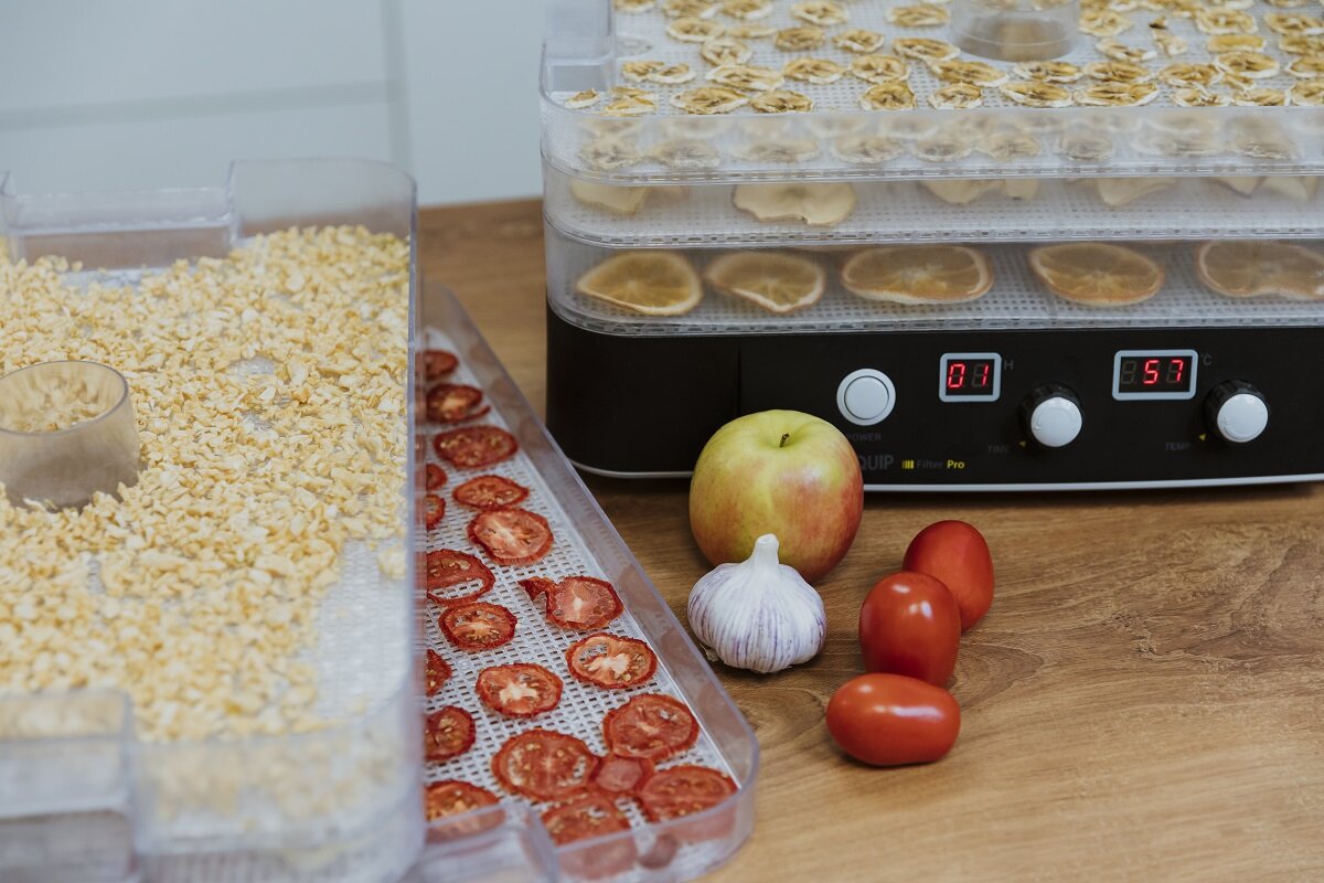 В дегидраторе можно засушить любые фрукты и овощи