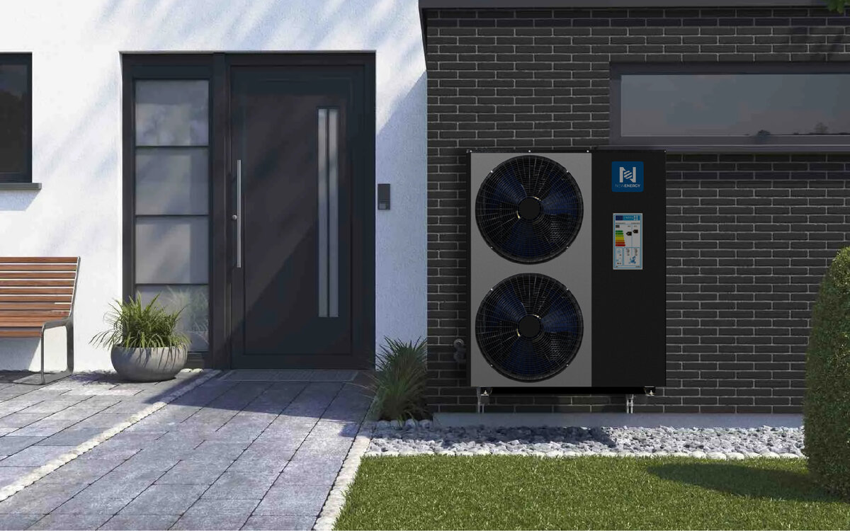 На фото Тепловой Насос Newenergy