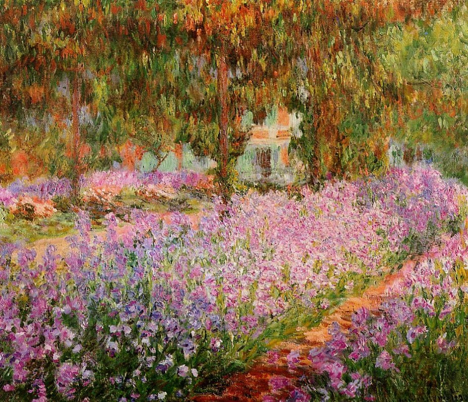 Клод Моне, "Сад художника в Живерни" (1900)
