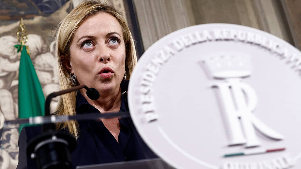 Фото: Guglielmo Mangiapane / Reuters📷Джорджа Мелони