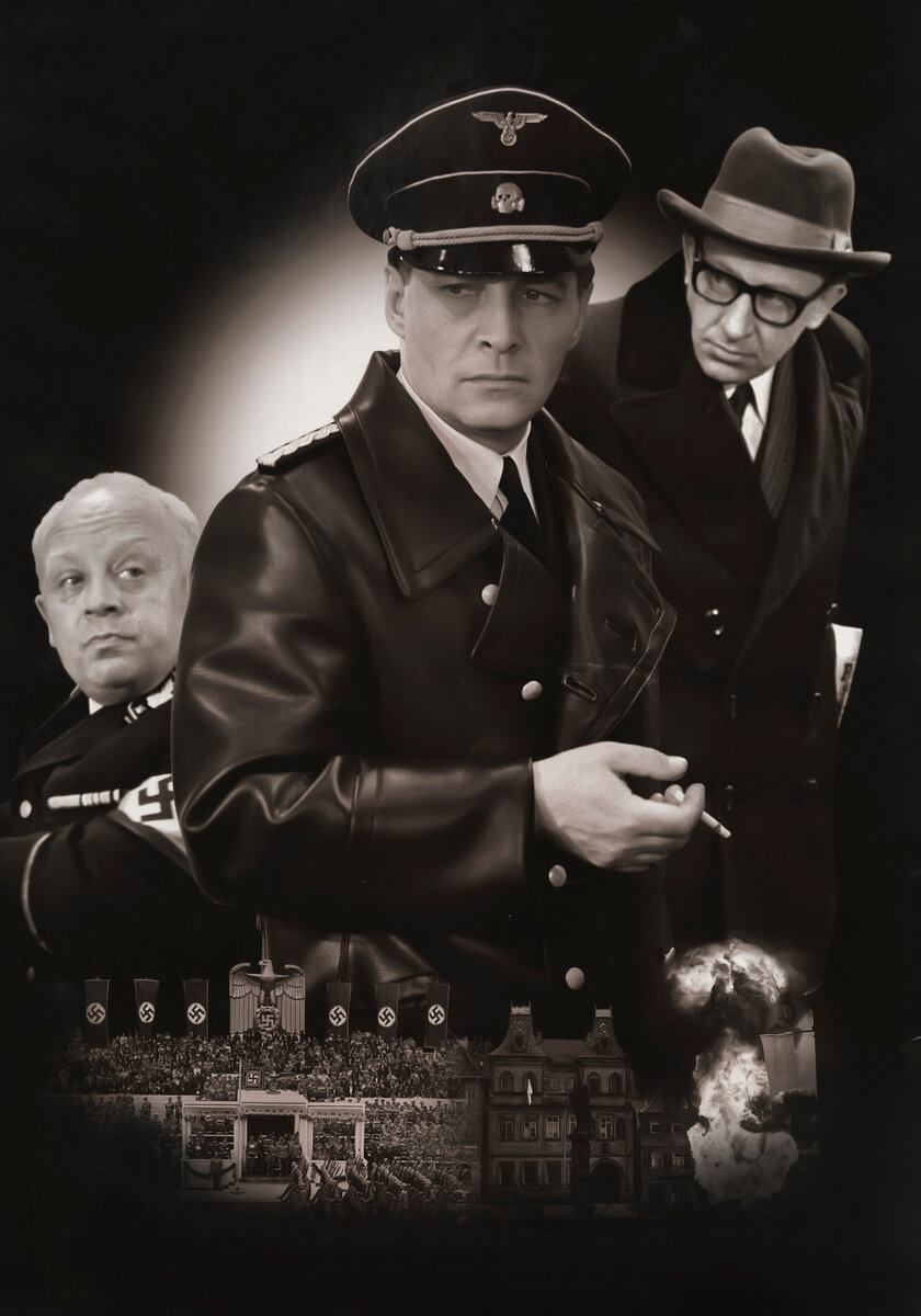 Вячеслав Тихонов в образе разведчика Штирлица в х/ф "Семнадцать мгновений весны"