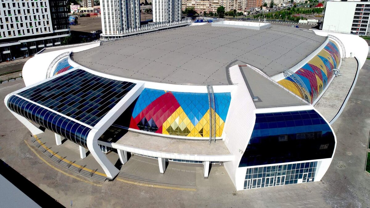 Ледовый центр «Кристалл Арена» в Красноярске