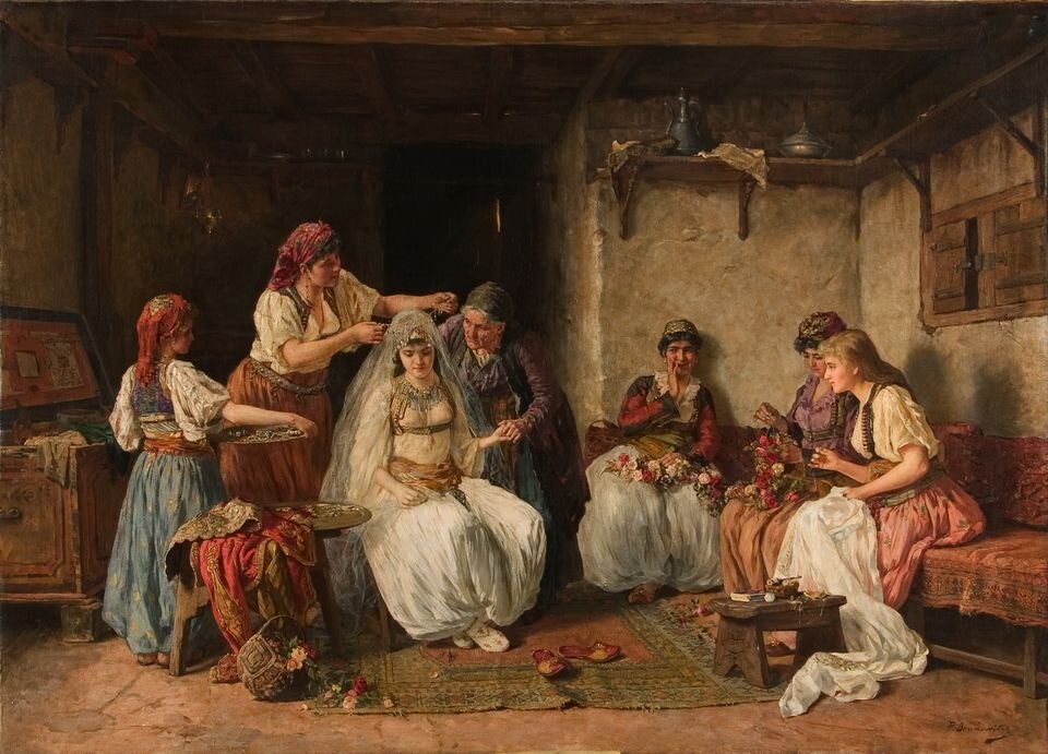 Мясоедов художник смотрины невесты, изображение для иллюстрации