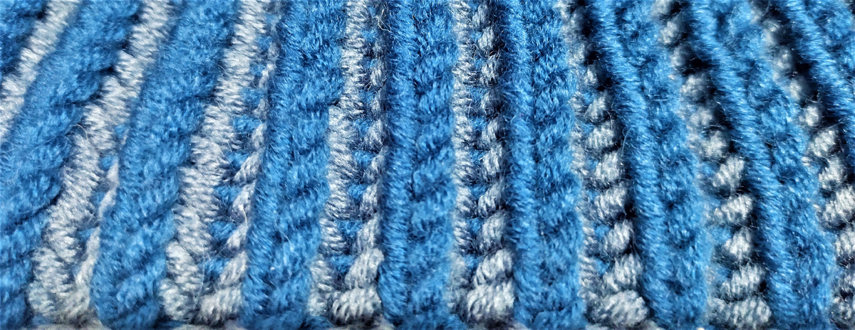 Двухцветная английская резинка