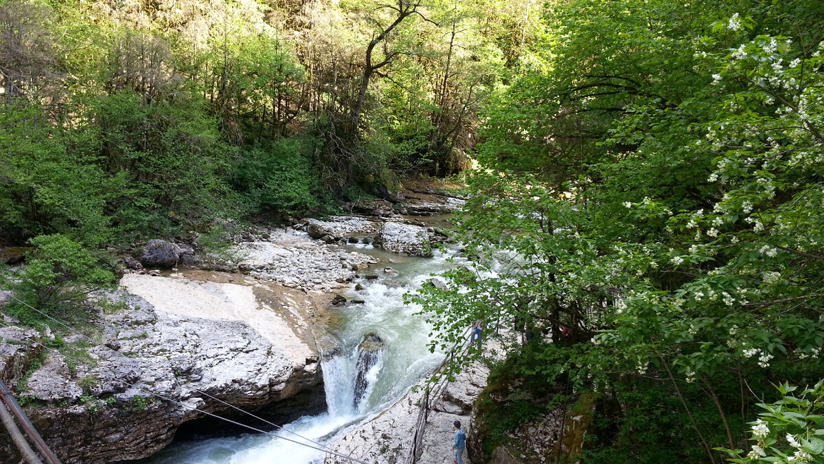 Водопады реки Руфабго