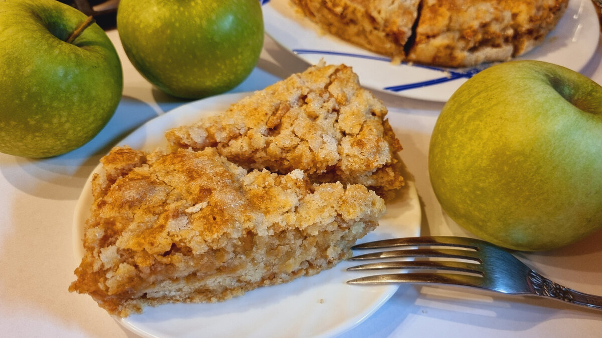 Как приготовить Нежный яблочный пирог - пошаговое описание