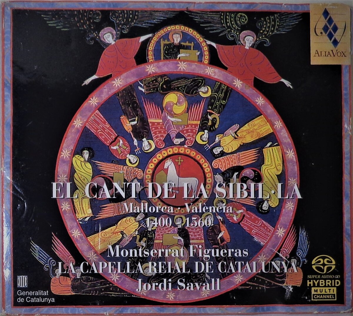 Montserrat Figueras / La Capella Reial de Catalunya / Jordi Savall "El Cant de la Sibil-La - Mallorca & València 1400 - 1560" SACD