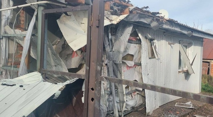 Результат обстрела