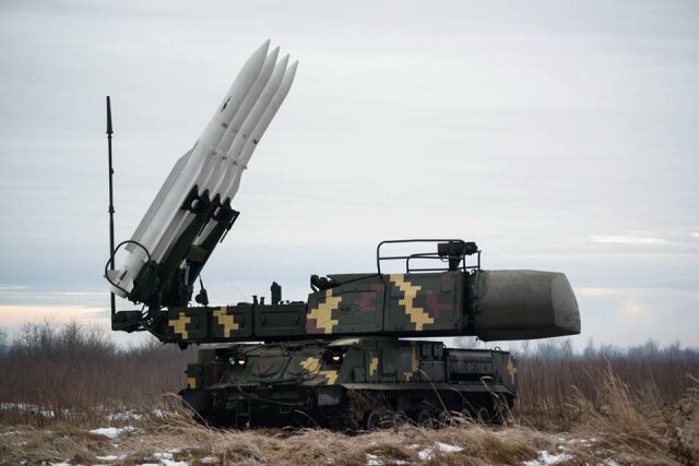   Зенитный ракетный комплекс ПВО б. УССР 9К37 «Бук» Ministry of Defense of Ukraine
