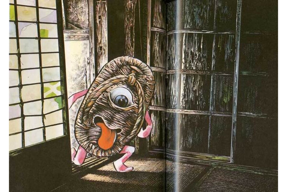 Бакэ-дзори на страницах японской книги