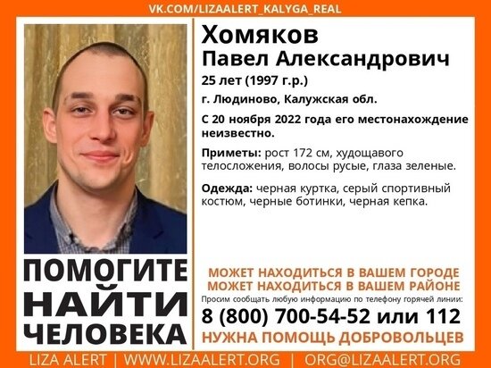     Фото: "Лиза Алерт Калуга"