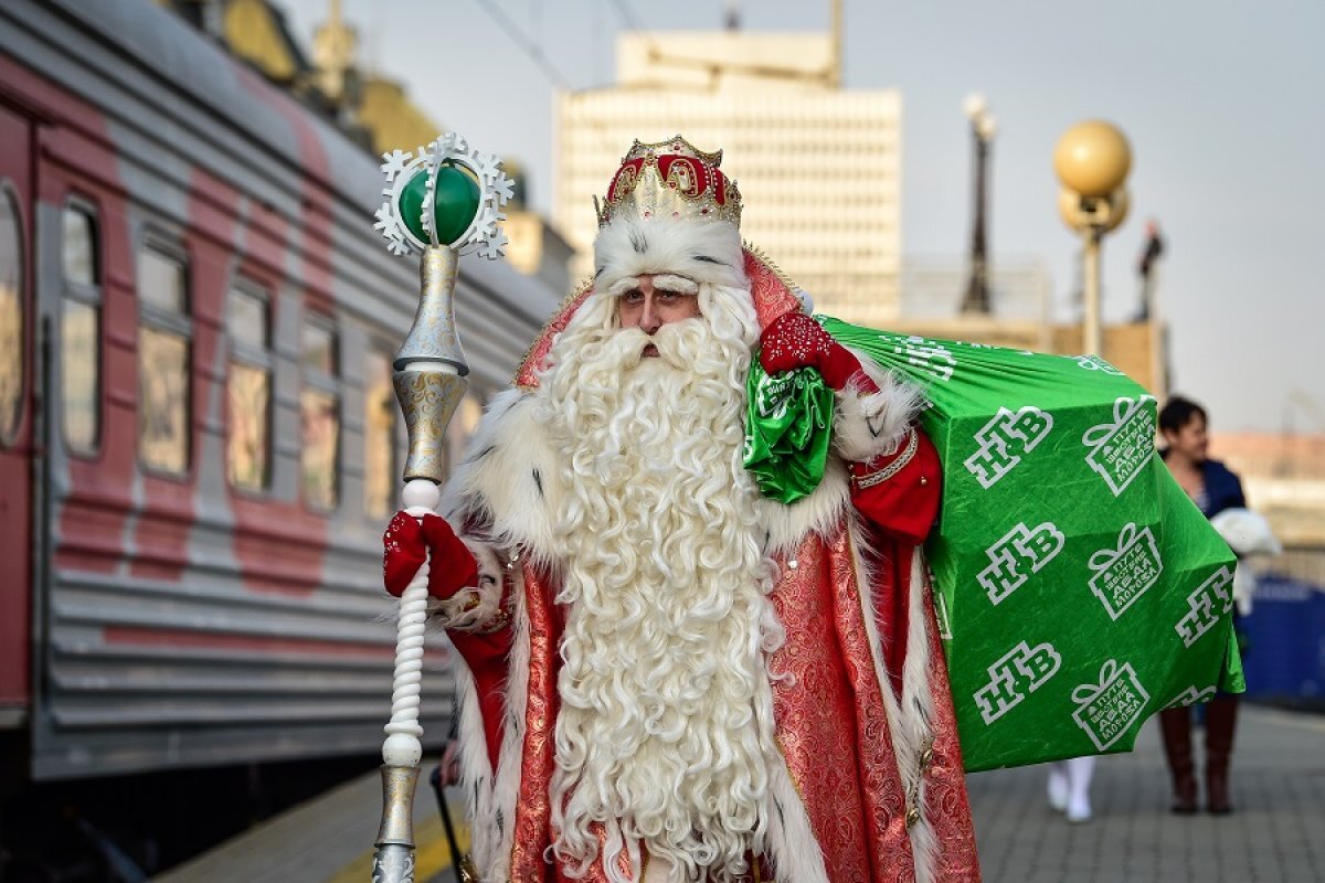    Перед праздником по России. На НТВ стартует «Путешествие Деда Мороза»
