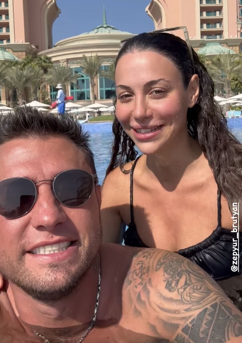 Павел Прилучный показал жену без макияжа