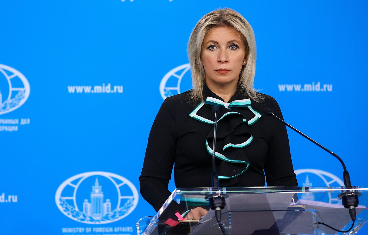    Официальный представитель МИД России Мария Захарова  Пресс-служба МИД РФ/ТАСС