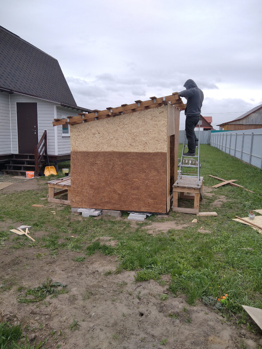 Самое эпичное приключение этого года - стройка козлятника.