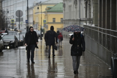   Ледяной дождь в Москве ©Николай Корешков РИАМО