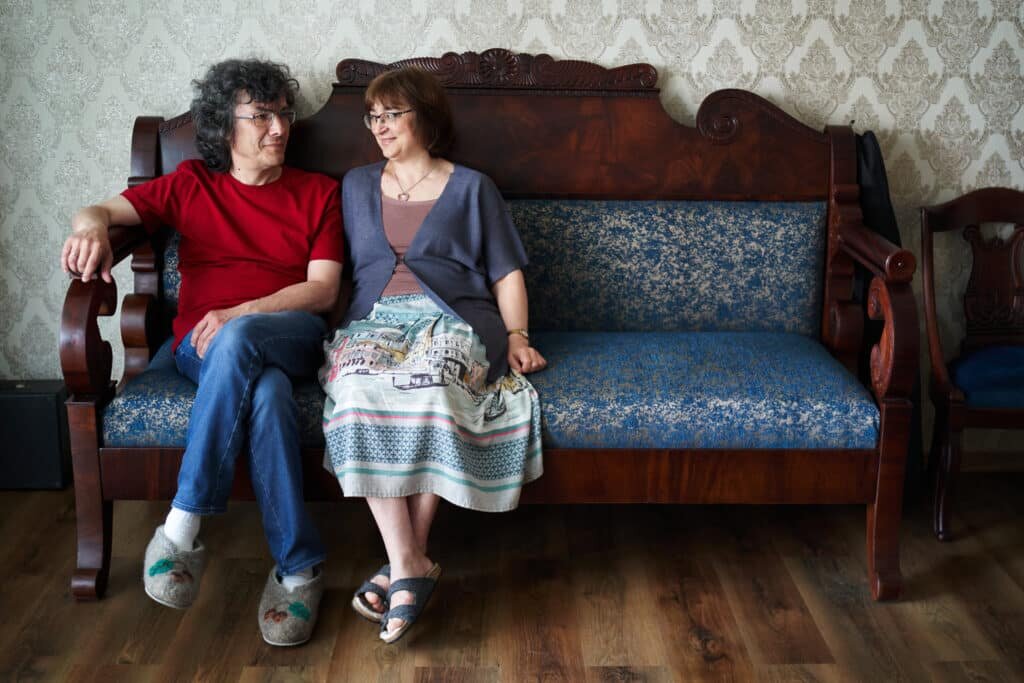    Александр Марков и Елена Наймарк /©Надежда Андреенко