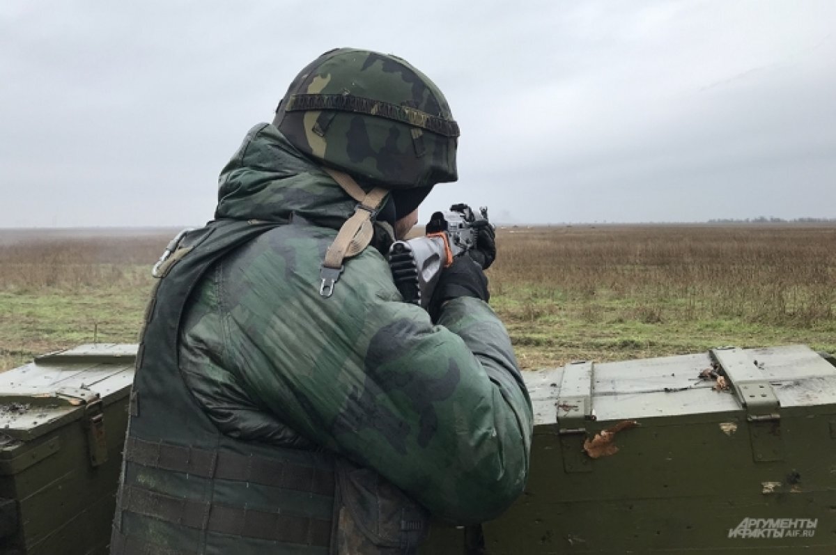    Инструкторы на полигонах помогают мобилизованным справиться со страхом