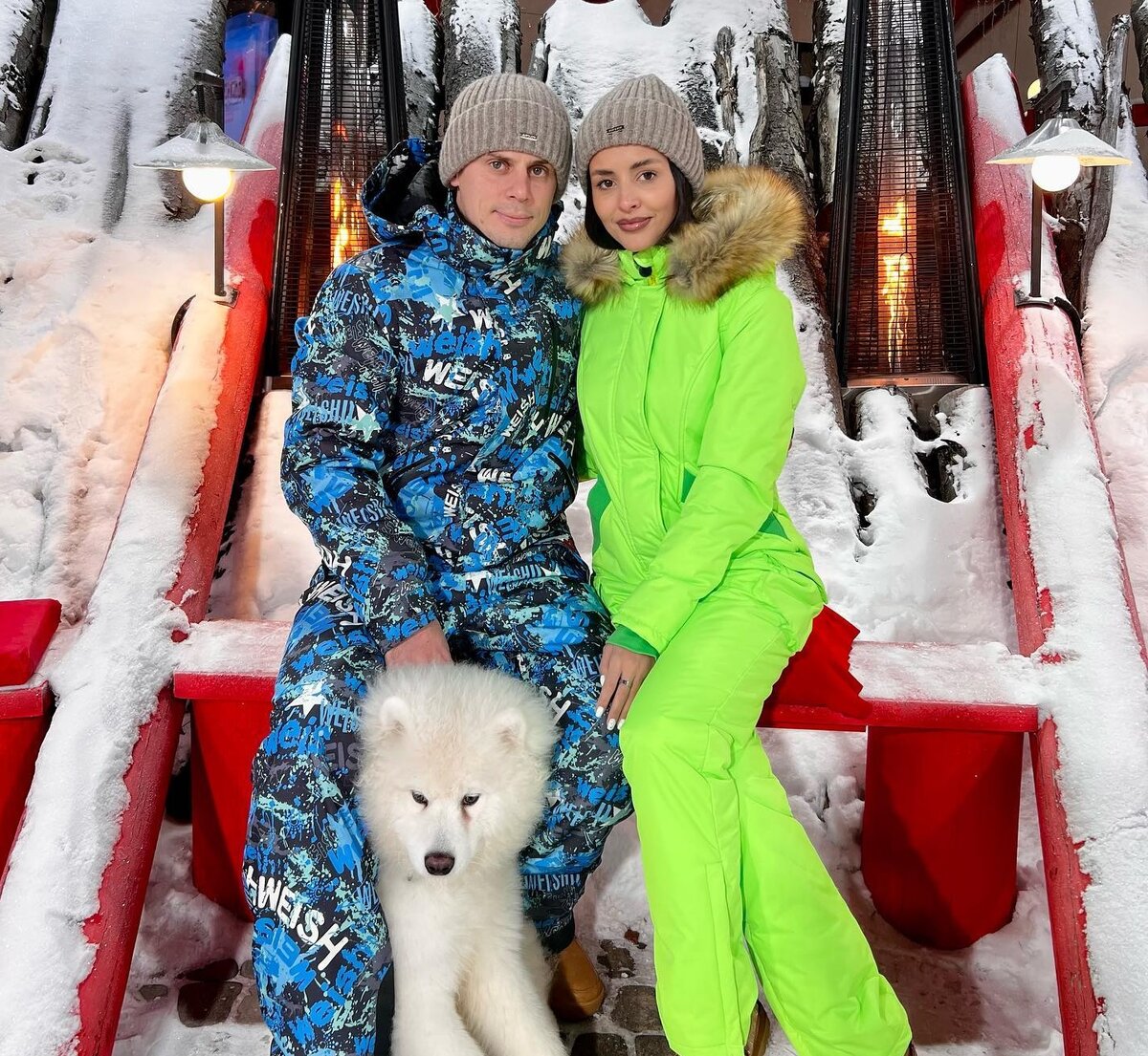 Иван Барзиков и Кристина Бухынбалтэ и Лео  (фото из Telegram)