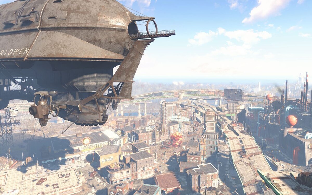 Fallout 4 летающий корабль фото 26