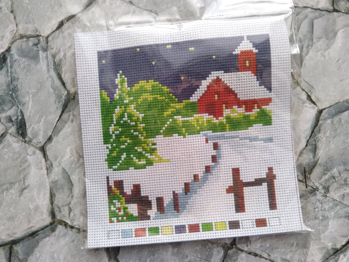 Набор для вышивания из Fix Price 