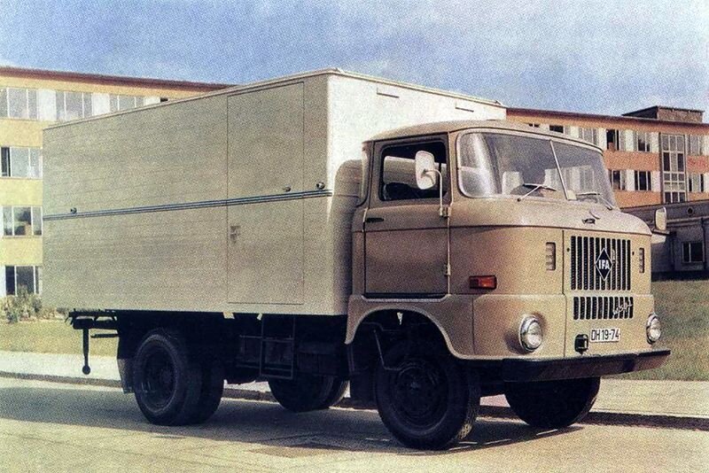 Грузовики из ГДР