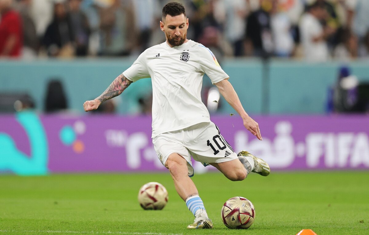    Нападающий сборной Аргентины Лионель Месси  EPA-EFE/Friedemann Vogel