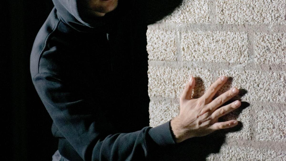    Мужчина пробирается в здание:pexels.com