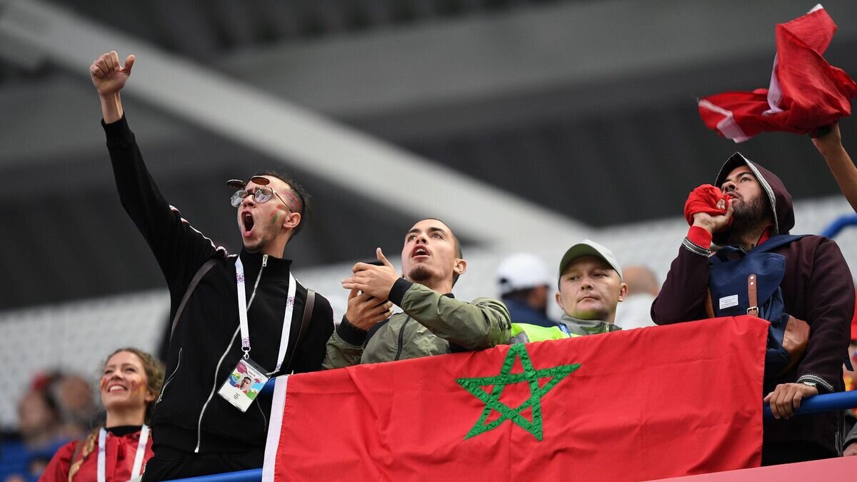    Болельщики сборной Марокко. Архивное фото© РИА Новости / Григорий Сысоев
