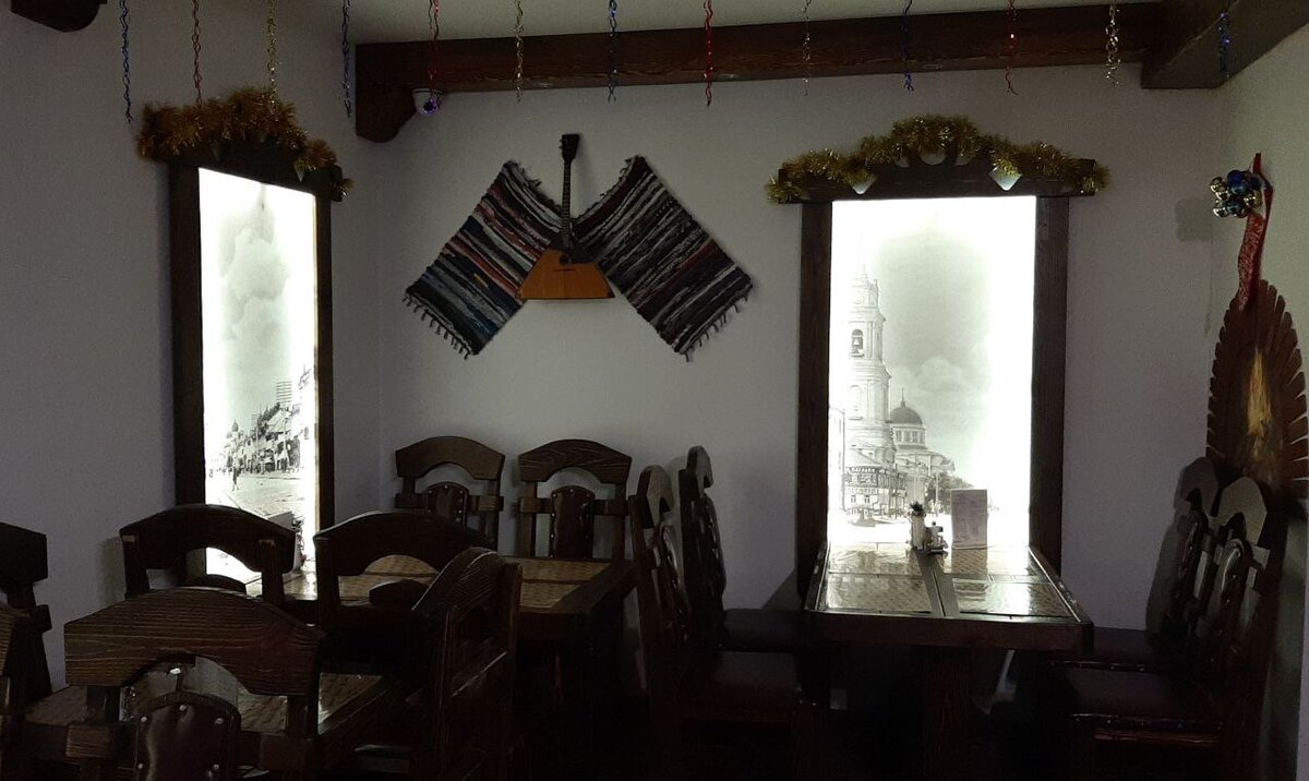 Ресторан внутри отеля