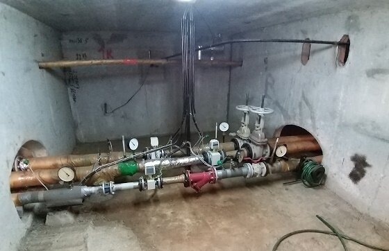 Узел учета тепловой энергии многоквартирного дома