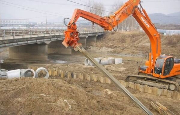  Заглубление под углом