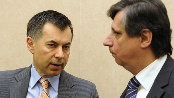 Густав Сламечка и Ян Фишер, которых обидел Мирeк Тополанек
