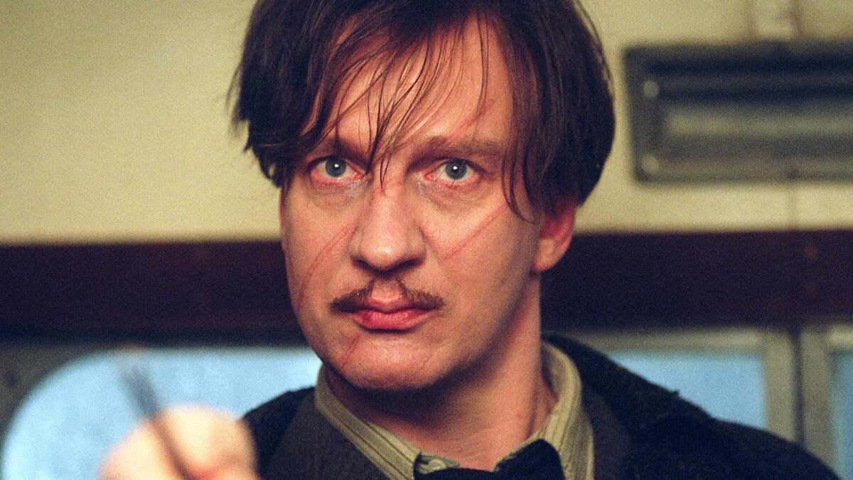 Дэвид Тьюлис в роли профессора Люпина в «Гарри Поттере»