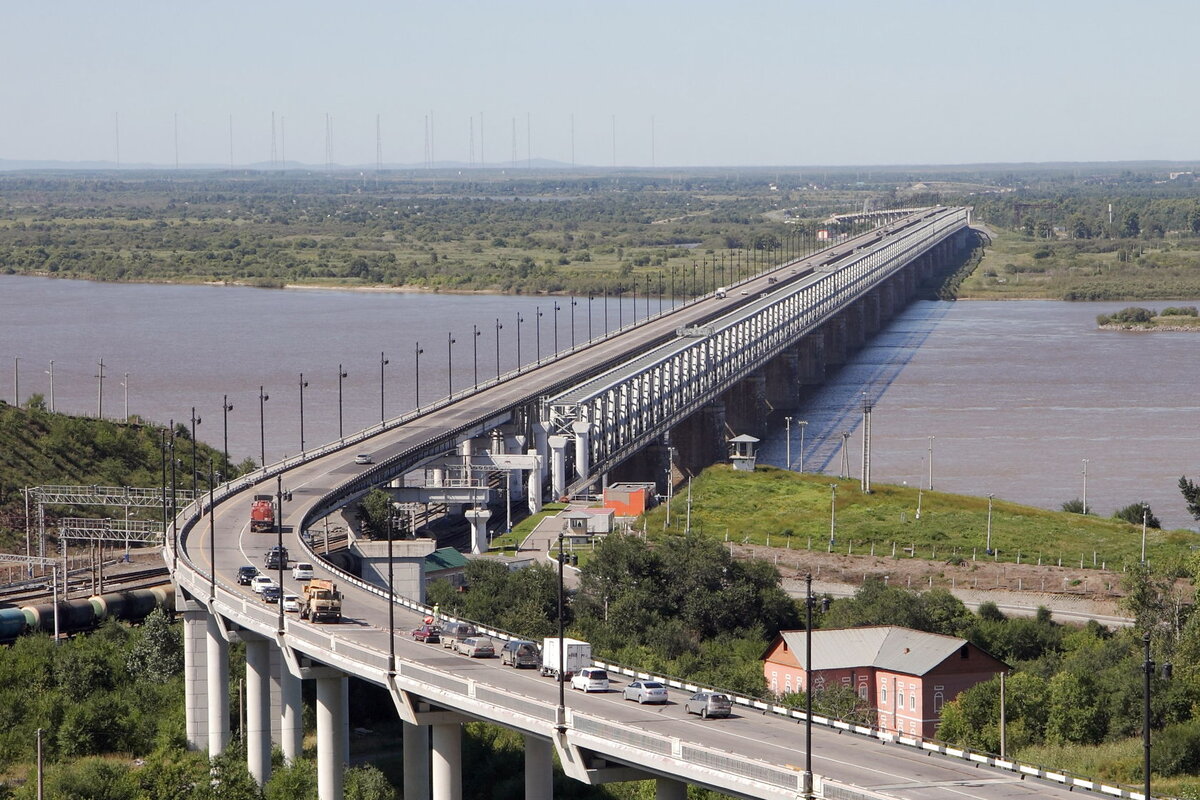 мост через амур китай