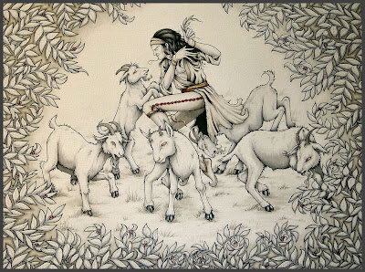 Считается, что о свойствах кофе впервые узнал эфиопский пастух Калди, который заметил, что его козы становятся энергичными после того, как употребляют ягоды с незнакомого дерева. («Краткая история кофе»)