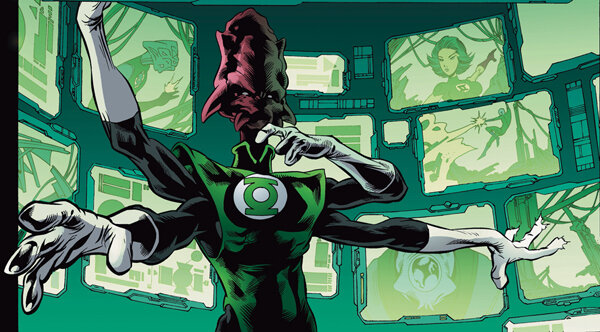  Салакк (Salakk)- ветеран корпуса Зеленых Фонарей (Green Lantern Corps), участвующий во многих миссиях по спасению вселенной и отдавшийся службе в корпусе продолжительную часть жизни.
