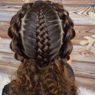Прическа колосок: фото красивых идей на разную длину волос