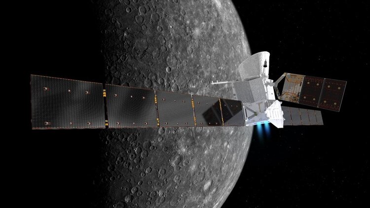 BepiColombo полет на Меркурий
