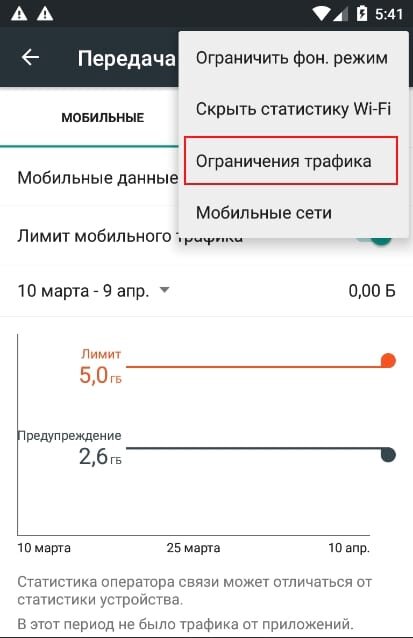 Можно поставить ограничение на несколько МБ раньше и в самый нужный момент у Вас всегда будет запас