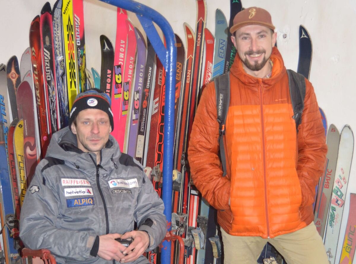 Фото автора.                                        Илья Курочкин и Андрей Вишневский.