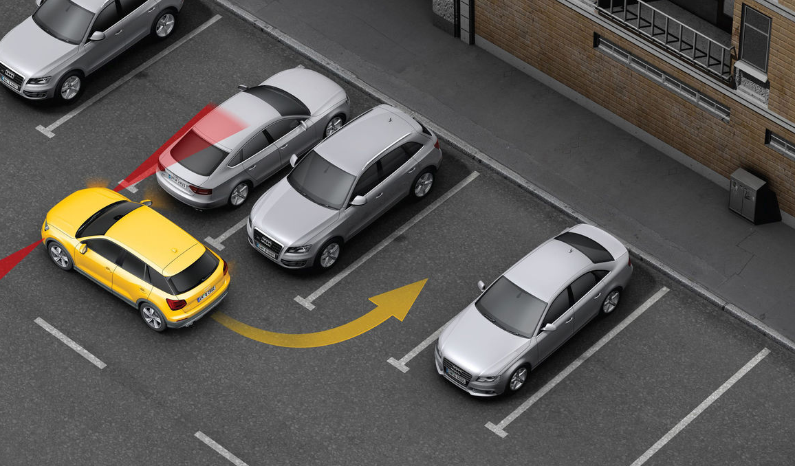 Простейший способ парковки задним ходом