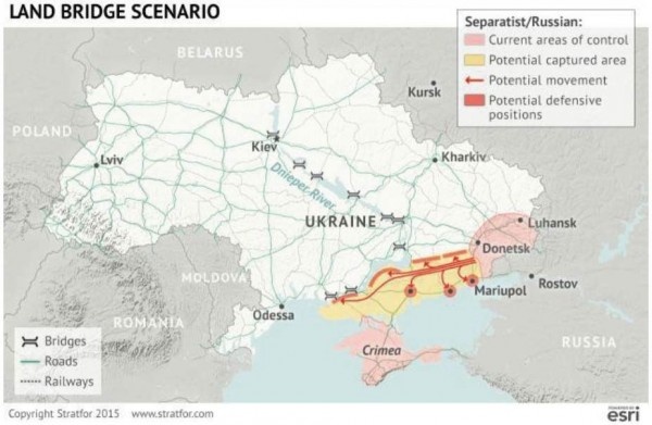 Сухопутный коридор в крым сегодня